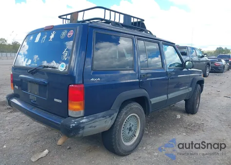 2000 Jeep Cherokee Sport из США, поврежденный, VIN 1J4FF48S7YL167840